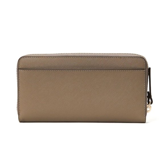 New Kate Spade Laurel Way Neda Large Wallet Saffiano Leather Thunder Cloud - Picture 2 of 3